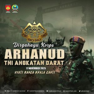 Dirgahayu Arhanud TNI Angkatan Darat