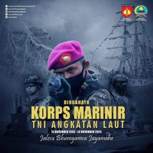 Dirgahayu Korps Marinir TNI Angkatan Laut