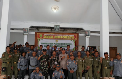 Koramil 12/Bendosari Perkuat Kemanunggalan TNI–Rakyat melalui Pembinaan Linmas dan KST