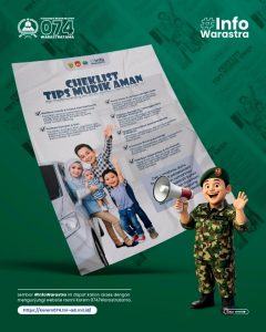 Mudik tenang dimulai dari rumah yang aman. Pastikan cek semuanya sebelum berangkat?