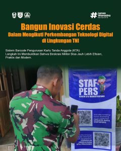 Korem 074/Warastratama Terapkan Sistem Barcode untuk Pengurusan Kartu Tanda Anggota