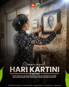 Selamat memperingati Hari Kartini 21 April 2026