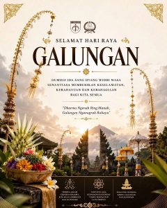 Selamat Hari Raya Galungan dan Kuningan 2026