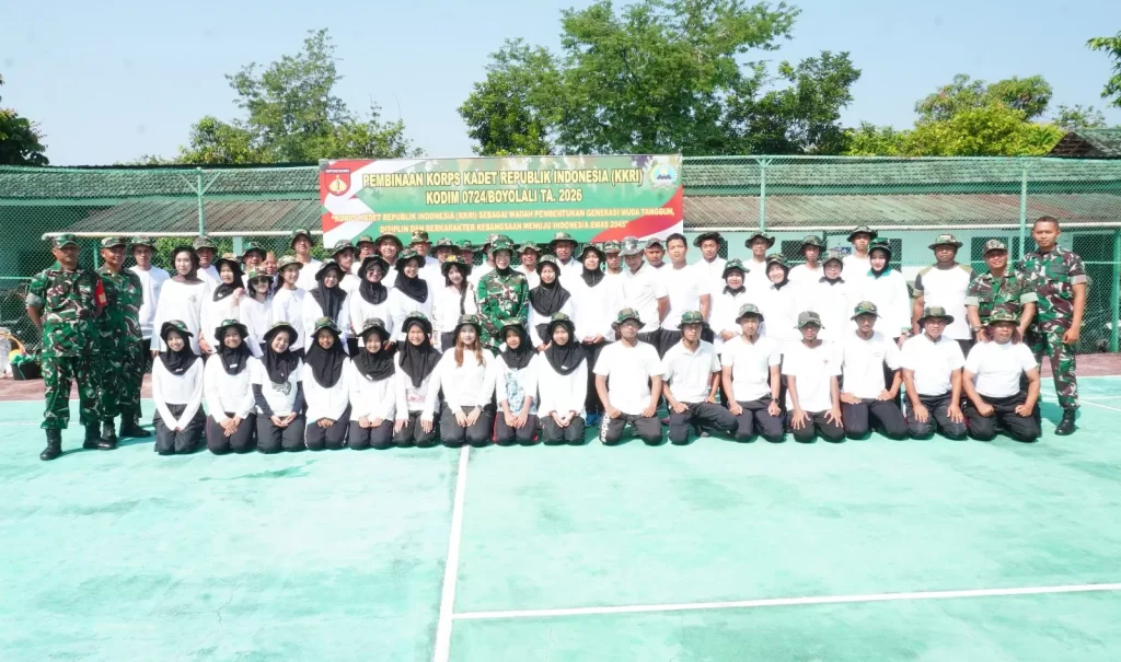 Kodim 0724/Boyolali Bentuk Generasi Berkarakter Lewat Pembinaan KKRI