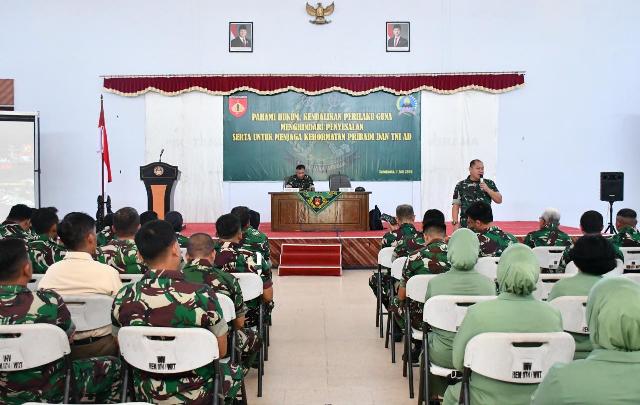 Kasrem 074/Warastratama Buka Penyuluhan Hukum dari Kumdam IV/Diponegoro