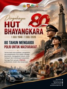 Dirgahayu Bhayangkara ke-80